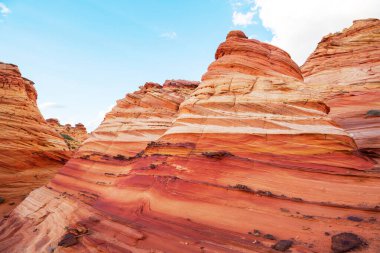 Vermillion Cliffs Vahşi Doğa Bölgesi, Utah ve Arizona 'dan Çakal Buttes.