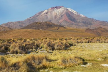 Kuzey Şili 'nin fantastik manzaraları, Atacama Çölü. Güzel, ilham verici doğal manzaralar..