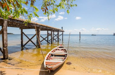 amazon Nehri, Brezilya ahşap tekne