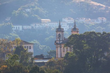 Ouro Preto 'daki Koloni Mimarisi, Minas Gerais, Brezilya