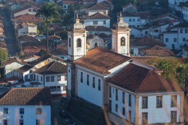 Ouro Preto 'daki Koloni Mimarisi, Minas Gerais, Brezilya