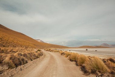 Gün doğumunda çöl, Şili, Atacama