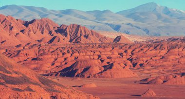 Kuzey Arjantin 'in fantastik manzaraları. Güzel, ilham verici doğal manzaralar..