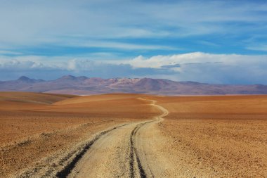 desert at sunrise, Chile, Atacama clipart