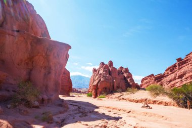 Kuzey Arjantin 'in fantastik manzaraları. Güzel, ilham verici doğal manzaralar..