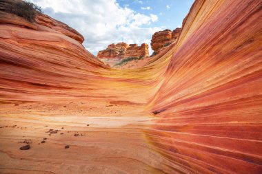Vermillion Cliffs Vahşi Doğa Bölgesi, Utah ve Arizona 'dan Çakal Buttes.