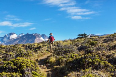 Patagonya dağlarında yürüyüş, Arjantin