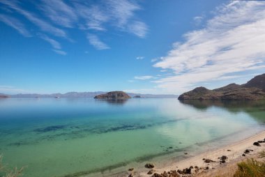 Beautuful landscapes in  Baja California, Mexico. Travel background