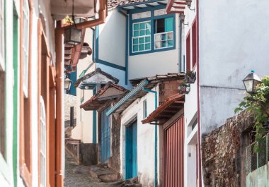 Ouro Preto 'daki Koloni Mimarisi, Minas Gerais, Brezilya