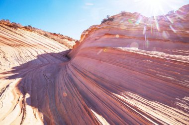 Vermillion Cliffs Vahşi Doğa Bölgesi, Utah ve Arizona 'dan Çakal Buttes.