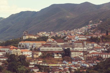 Ouro Preto 'daki Koloni Mimarisi, Minas Gerais, Brezilya