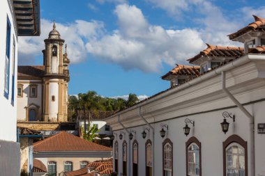 Ouro Preto 'daki Koloni Mimarisi, Minas Gerais, Brezilya