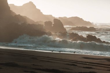 Şili 'de Pasifik Okyanusu kıyıları