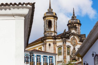 Ouro Preto 'daki Koloni Mimarisi, Minas Gerais, Brezilya