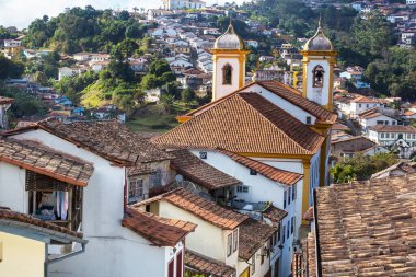 Ouro Preto 'daki Koloni Mimarisi, Minas Gerais, Brezilya