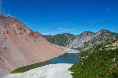 Beautiful mountain landscapes along Carretera Austral, Patagonia, South Chile clipart