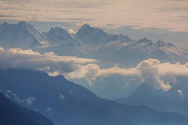 Cordillera Blanca, Peru, Güney Amerika 'daki güzel dağ manzaraları