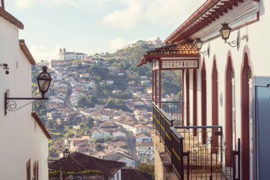 Ouro Preto 'daki Koloni Mimarisi, Minas Gerais, Brezilya