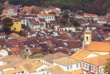 Ouro Preto 'daki Koloni Mimarisi, Minas Gerais, Brezilya