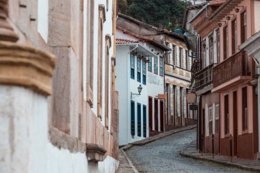 Ouro Preto 'daki Koloni Mimarisi, Minas Gerais, Brezilya