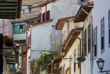 Ouro Preto 'daki Koloni Mimarisi, Minas Gerais, Brezilya