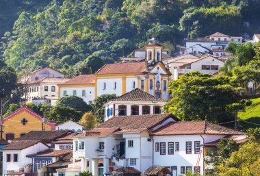 Ouro Preto 'daki Koloni Mimarisi, Minas Gerais, Brezilya