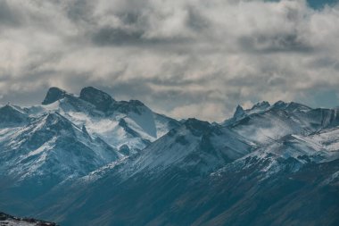 Güney Arjantin 'deki Patagonya manzaraları. Güzel doğal manzaralar..