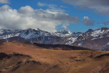 Güney Arjantin 'deki Patagonya manzaraları. Güzel doğal manzaralar..