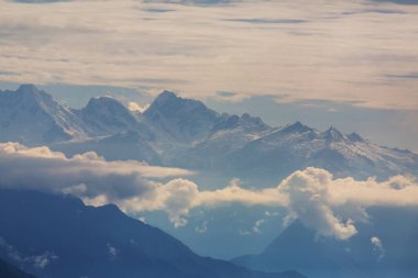 Cordillera Blanca, Peru, Güney Amerika 'daki güzel dağ manzaraları