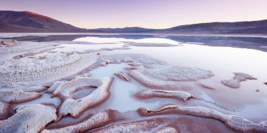 Fantastic Scenic landscapes of Northern Argentina. Beautiful inspiring natural landscapes. Laguna Verde in Salar Antofalla. clipart