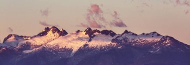Güney Arjantin 'deki Patagonya manzaraları. Güzel doğal manzaralar..