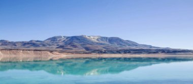 Atacama Çölü, Kuzey Şili 'deki güzel doğal manzaralar.