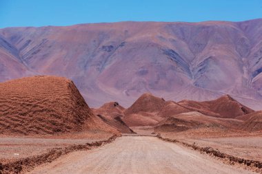 Kuzey Arjantin 'in fantastik manzaraları. Güzel, ilham verici doğal manzaralar..