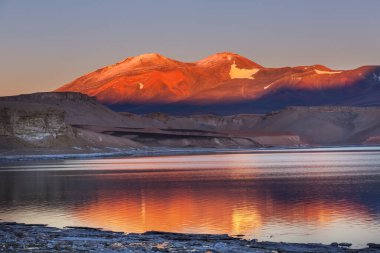 Atacama Çölü, Kuzey Şili 'deki güzel doğal manzaralar.
