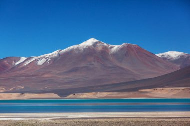 Atacama Çölü, Kuzey Şili 'deki güzel doğal manzaralar.