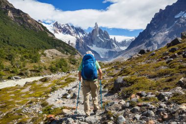 Patagonya dağlarında yürüyüş, Arjantin