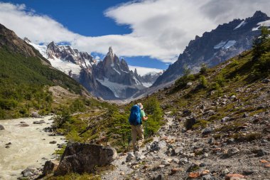 Patagonya dağlarında yürüyüş, Arjantin