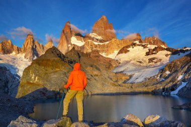 Patagonya dağlarında yürüyüş, Arjantin