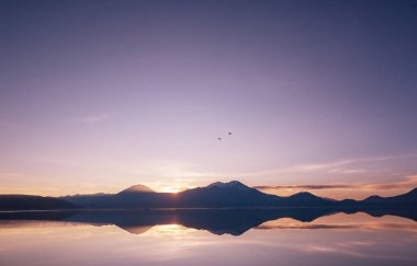 Atacama Çölü, Kuzey Şili 'deki güzel doğal manzaralar.