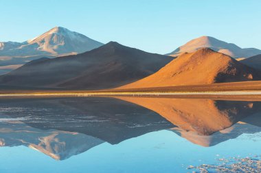 Atacama Çölü, Kuzey Şili 'deki güzel doğal manzaralar.
