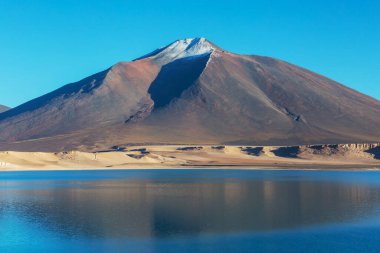 Atacama Çölü, Kuzey Şili 'deki güzel doğal manzaralar.