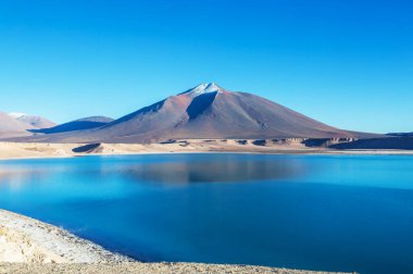 Atacama Çölü, Kuzey Şili 'deki güzel doğal manzaralar.