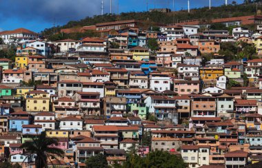 Ouro Preto 'daki Koloni Mimarisi, Minas Gerais, Brezilya