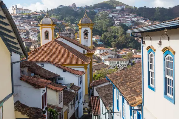 Ouro Preto 'daki Koloni Mimarisi, Minas Gerais, Brezilya