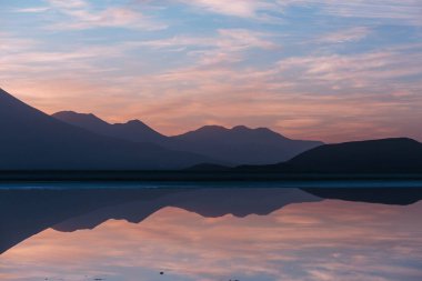 Atacama Çölü, Kuzey Şili 'deki güzel doğal manzaralar.