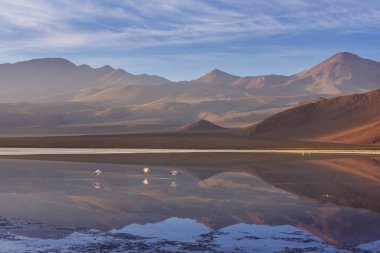 Atacama Çölü, Kuzey Şili 'deki güzel doğal manzaralar.