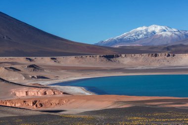 Atacama Çölü, Kuzey Şili 'deki güzel doğal manzaralar.
