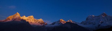 Cordillera Blanca, Peru, Güney Amerika 'daki güzel dağ manzaraları