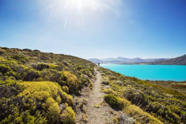 Patagonya dağlarında yürüyüş, Arjantin