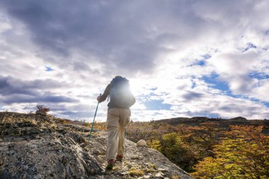 Patagonya dağlarında yürüyüş, Arjantin